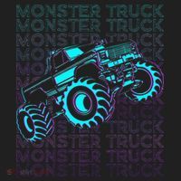 Monster Truck Retro Hat thumb 2