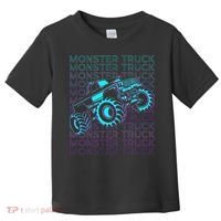Monster Truck Retro Toddler T-Shirt thumb 0