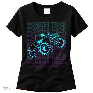 Monster Truck Retro Women's T-Shirt