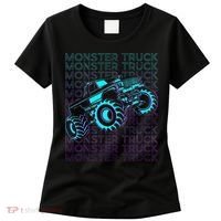 Monster Truck Retro Women's T-Shirt thumb 0