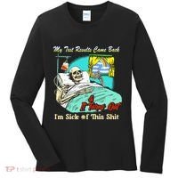 My Test Results Come Back & It Turns Out I’M Sick Of This Shit Women's Long Sleeve Shirt thumb 0