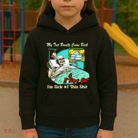 My Test Results Come Back & It Turns Out I’M Sick Of This Shit Kids Hoodie thumb 3