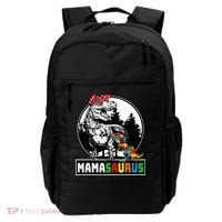Mamasaurus T Rex Dinosaur Mama Saurus Autism Awareness Backpack thumb 0