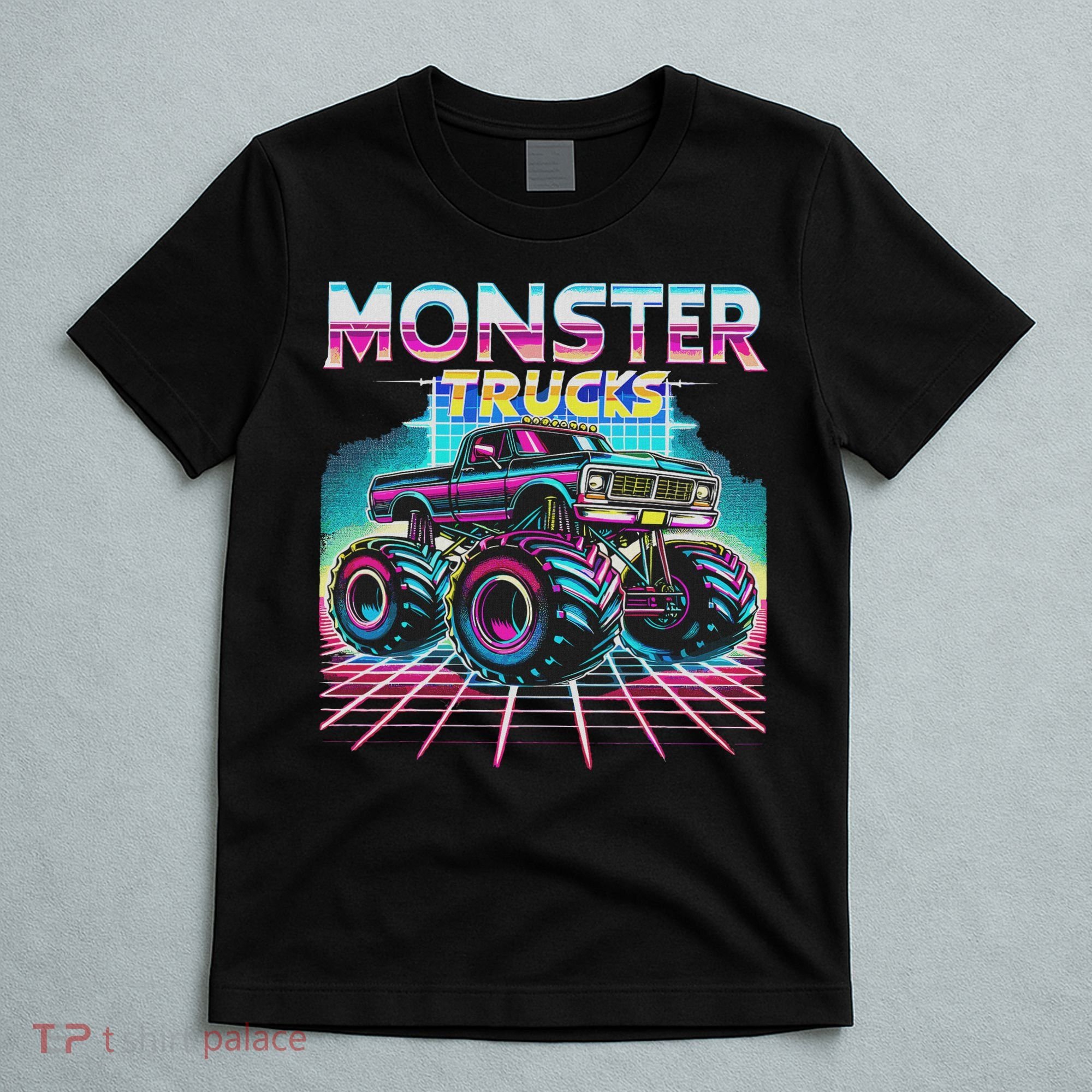 Monster Truck Retro Monster Trucks T-Shirt