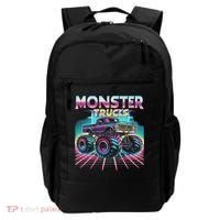 Monster Truck Retro Monster Trucks Backpack thumb 0