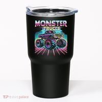 Monster Truck Retro Monster Trucks Tumbler thumb 0