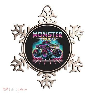 Monster Truck Retro Monster Trucks Ornament