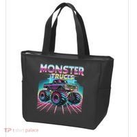 Monster Truck Retro Monster Trucks Tote Bag thumb 3