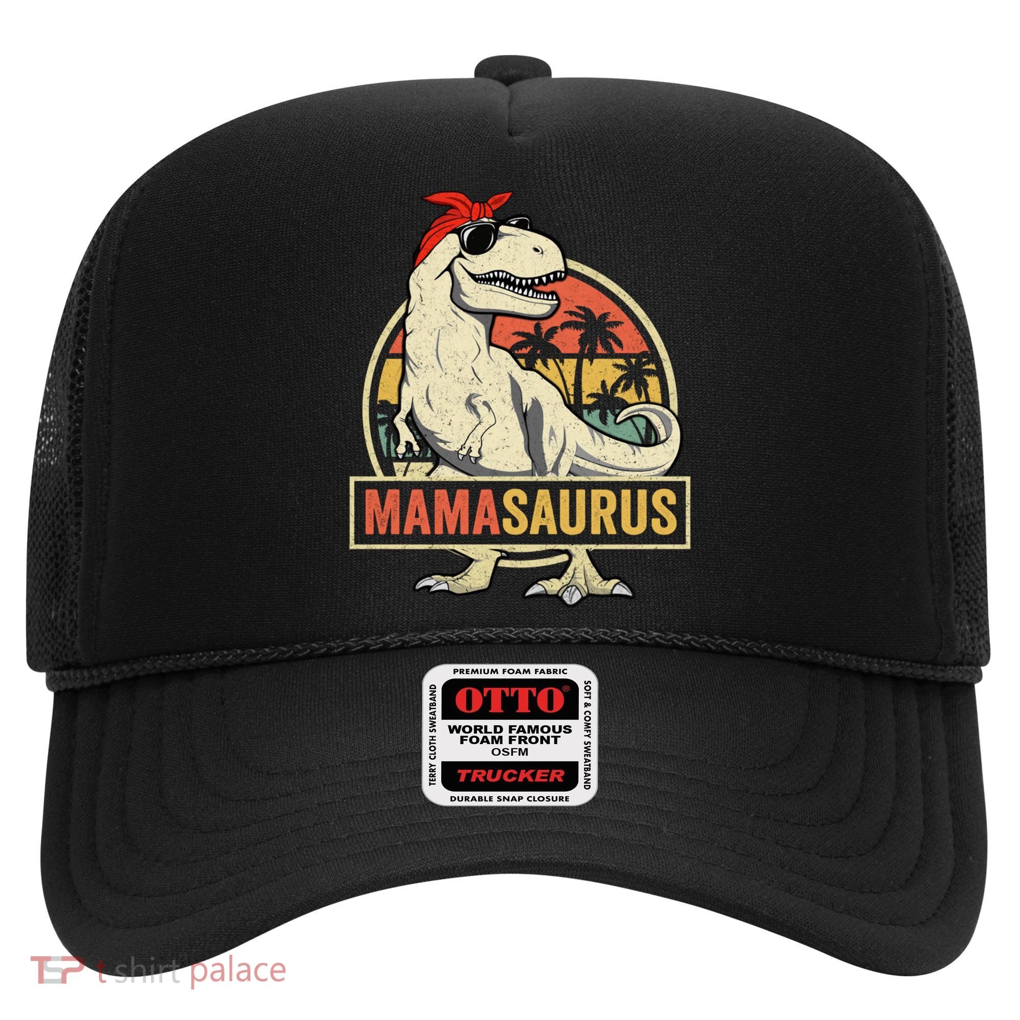 Mamasaurus T Rex Dinosaur Mama Saurus Family Matching Gift Hat