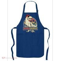Mamasaurus T Rex Dinosaur Mama Saurus Family Matching Gift Apron thumb 0