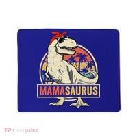 Mamasaurus T Rex Dinosaur Mama Saurus Family Matching Gift Mousepad thumb 0