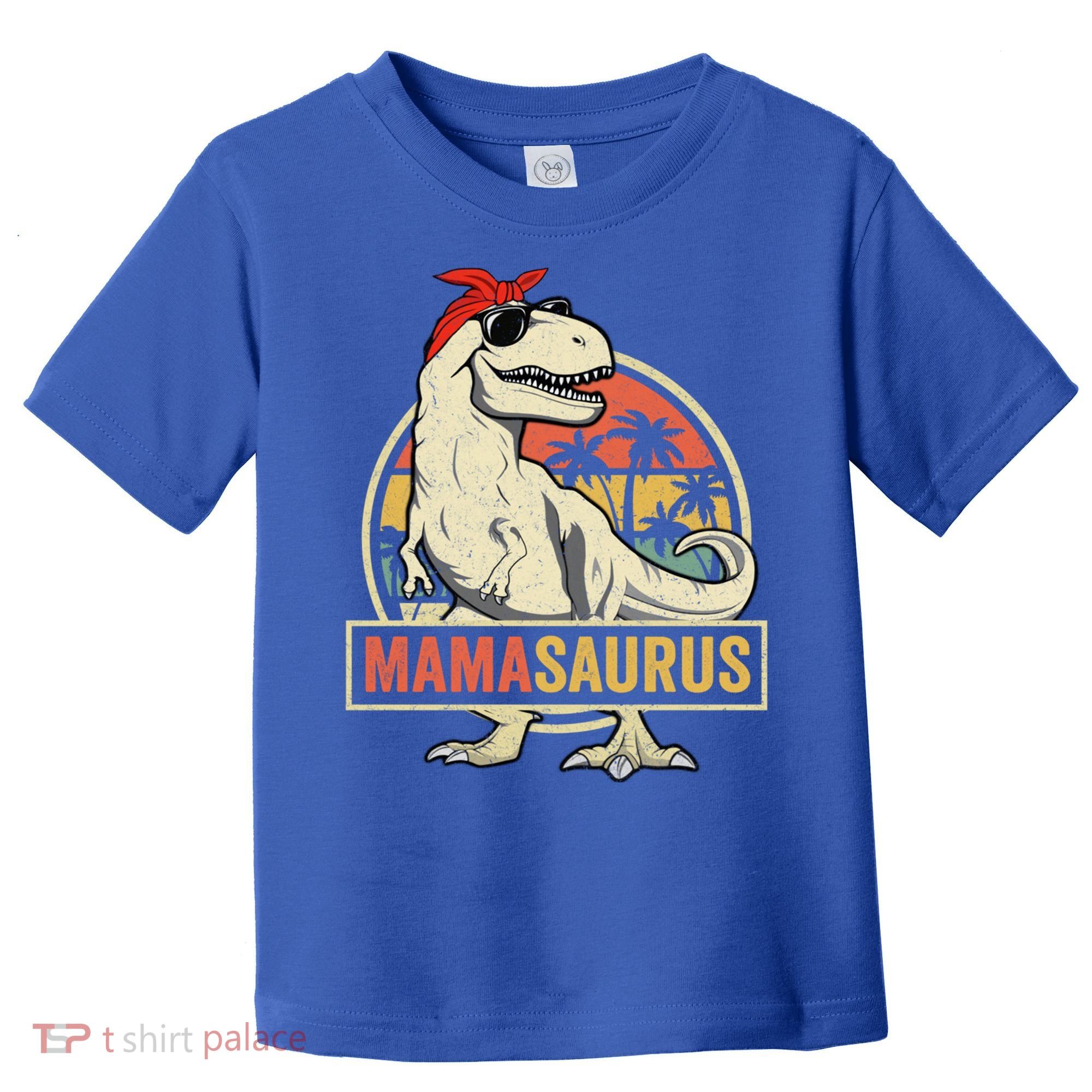 Mamasaurus T Rex Dinosaur Mama Saurus Family Matching Gift Toddler T-Shirt