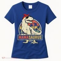 Mamasaurus T Rex Dinosaur Mama Saurus Family Matching Gift Women's T-Shirt thumb 0