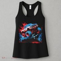 Monster Truck Red White And Blue Usa  Women's Tank Top thumb 3