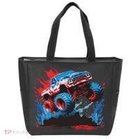 Monster Truck Red White And Blue Usa  Tote Bag thumb 0