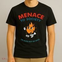 Menace To Society IM Alive Out Of Spite Apparel T-Shirt thumb 3