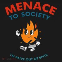 Menace To Society IM Alive Out Of Spite Apparel Mousepad thumb 1