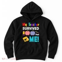 My Teacher Survived 100 Days Of Me Hoodie thumb 0