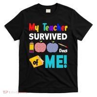 My Teacher Survived 100 Days Of Me T-Shirt thumb 0