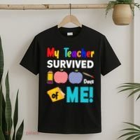 My Teacher Survived 100 Days Of Me T-Shirt thumb 2