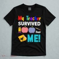 My Teacher Survived 100 Days Of Me T-Shirt thumb 5