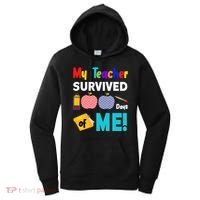 My Teacher Survived 100 Days Of Me Women's Hoodie thumb 0