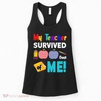 My Teacher Survived 100 Days Of Me Women's Tank Top thumb 0
