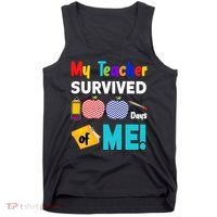 My Teacher Survived 100 Days Of Me Tank Top thumb 0