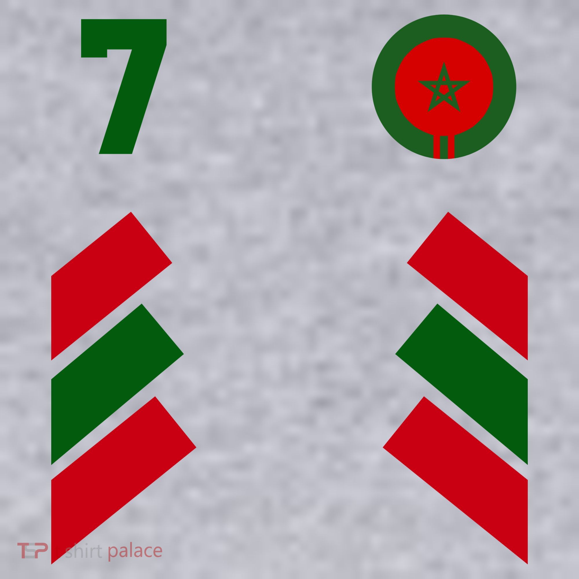 Morocco Team Sport Number 7 Women's Sweatshirt