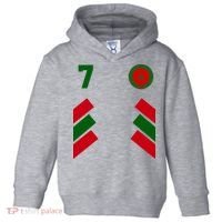 Morocco Team Sport Number 7 Toddler Hoodie thumb 0