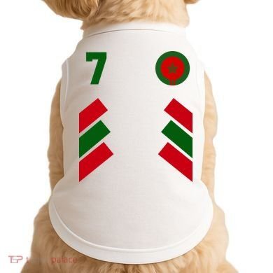 Morocco Team Sport Number 7 Doggie Tank