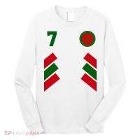 Morocco Team Sport Number 7 Long Sleeve Shirt thumb 0