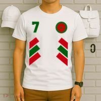 Morocco Team Sport Number 7 T-Shirt thumb 6