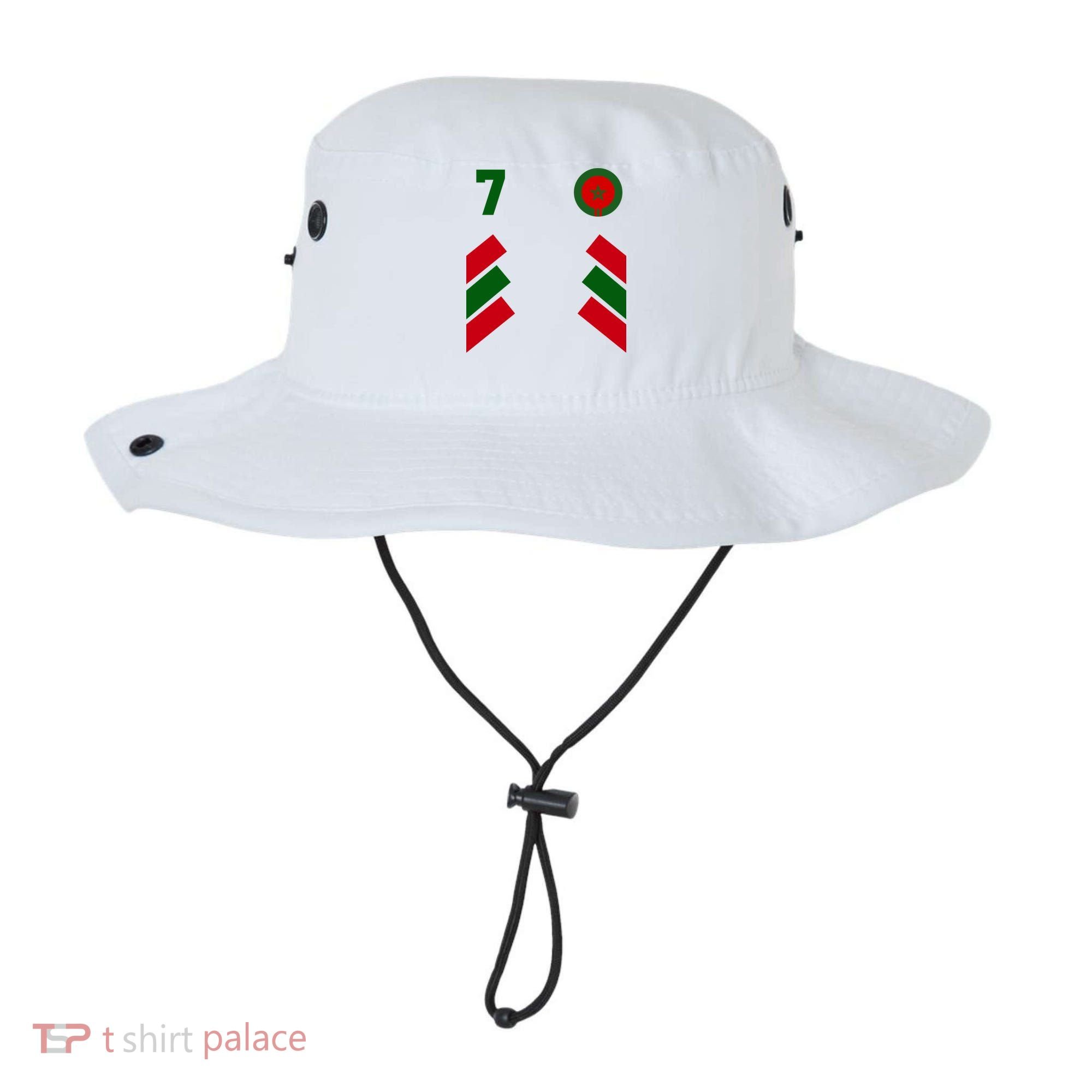 Morocco Team Sport Number 7 Bucket Hat