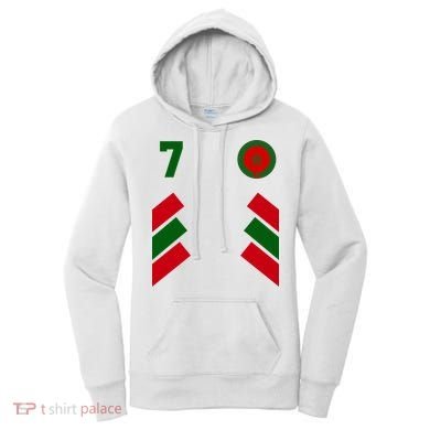 Morocco Team Sport Number 7 Women's Hoodie