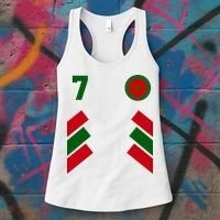 Morocco Team Sport Number 7 Women's Tank Top thumb 3