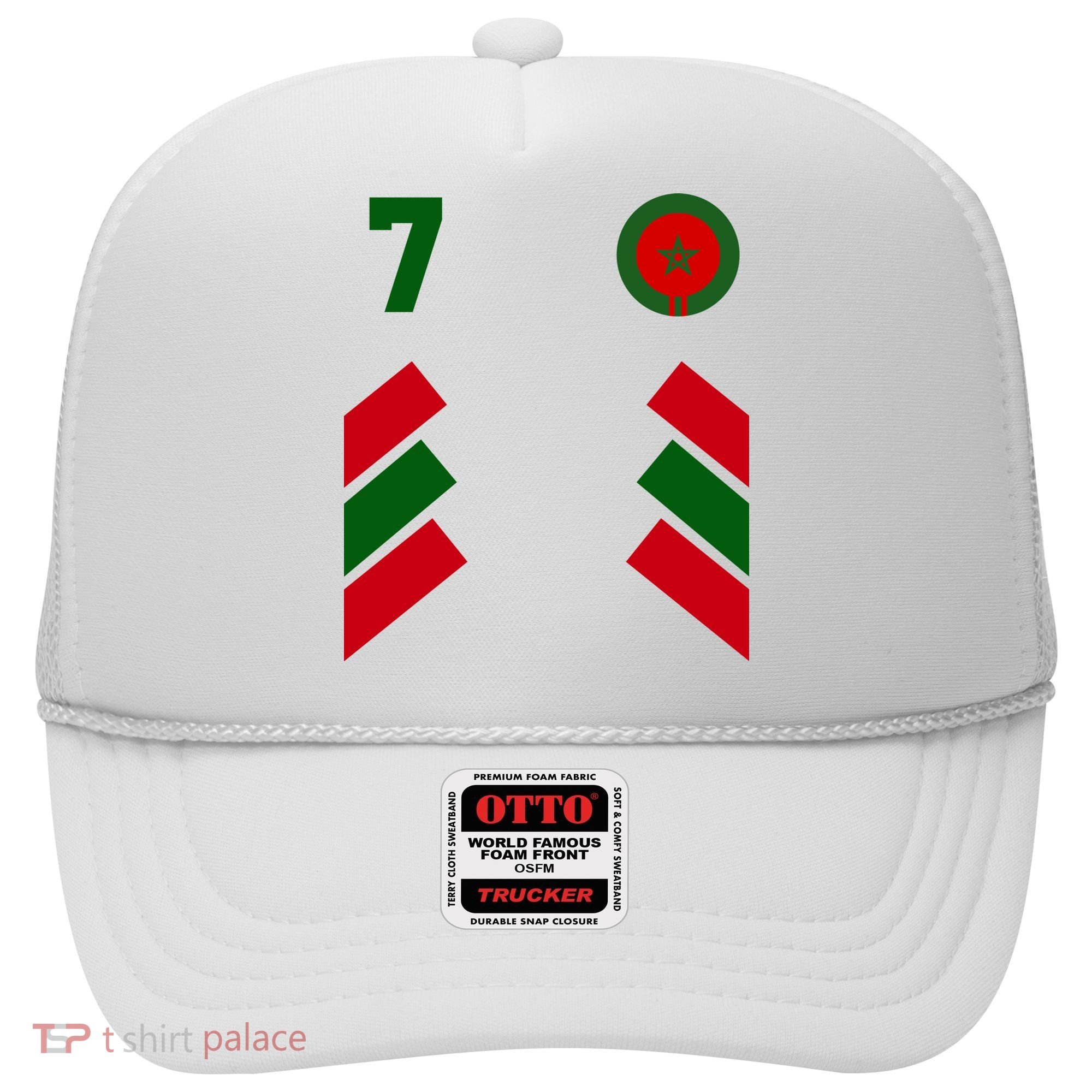 Morocco Team Sport Number 7 Hat