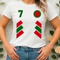 Morocco Team Sport Number 7 Women's T-Shirt thumb 2