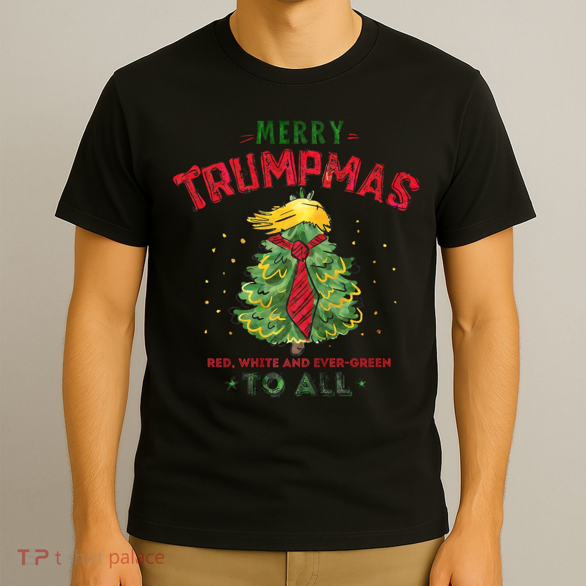 Merry Trumpmas Santa Trump Christmas T-Shirt
