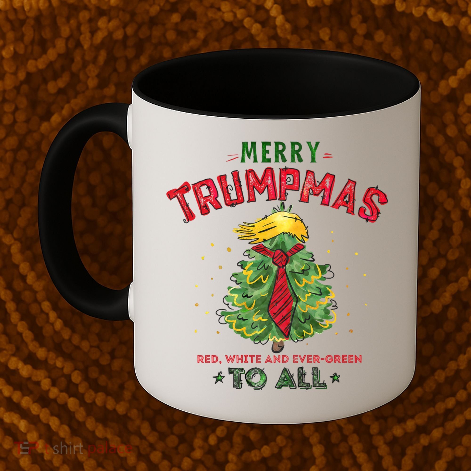 Merry Trumpmas Santa Trump Christmas Coffee Mug