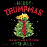 Merry Trumpmas Santa Trump Christmas Coffee Mug thumb 5