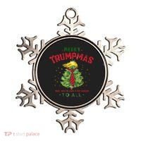 Merry Trumpmas Santa Trump Christmas Ornament thumb 0