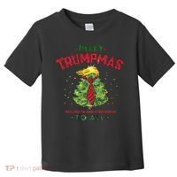 Merry Trumpmas Santa Trump Christmas Toddler T-Shirt thumb 0