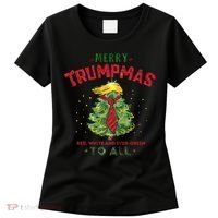 Merry Trumpmas Santa Trump Christmas Women's T-Shirt thumb 0