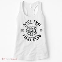 Muay Thai Street Fight Club MMA Tiger Kick Boxing Club Women's Tank Top thumb 0