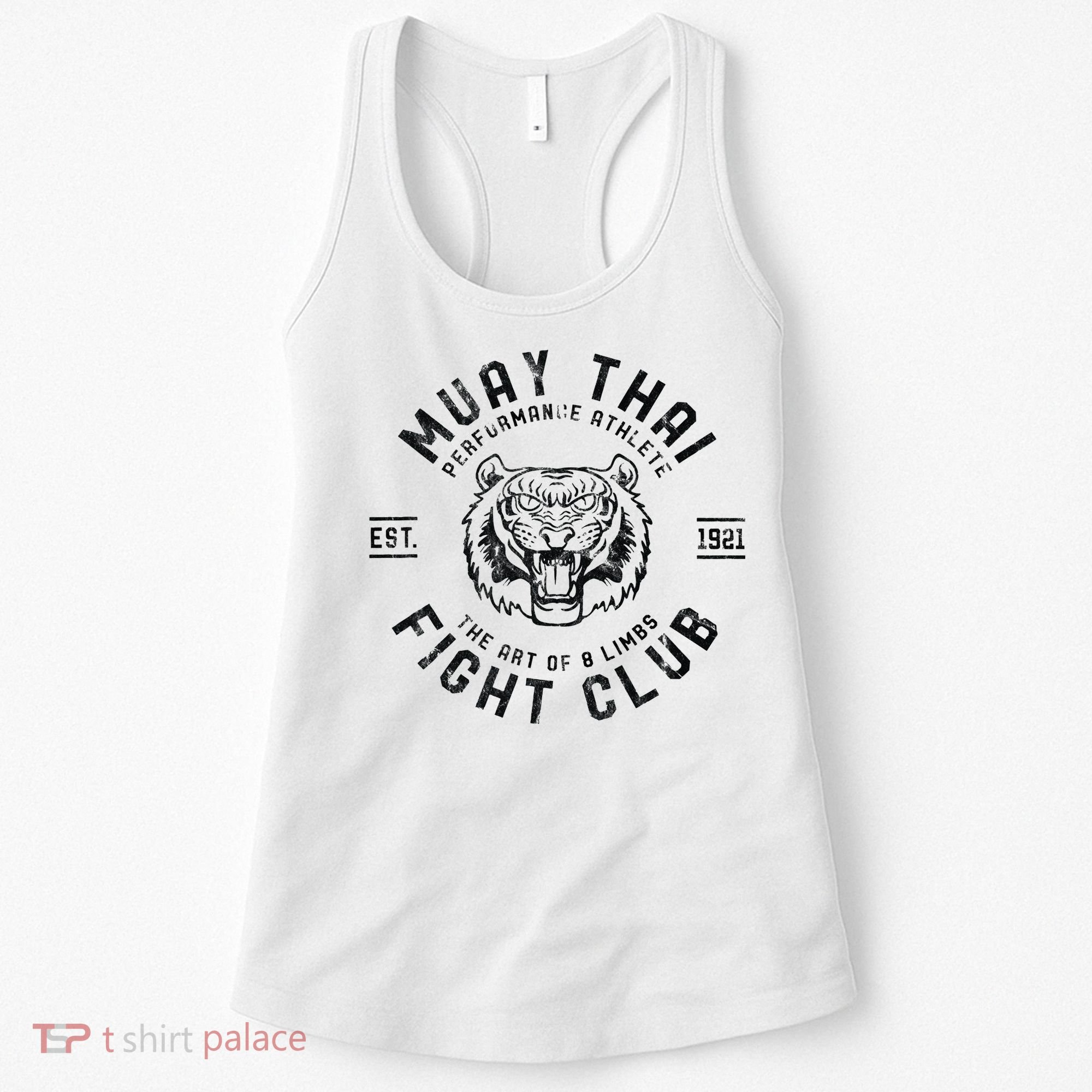 Muay Thai Street Fight Club MMA Tiger Kick Boxing Club Women's Tank Top