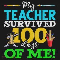 My Teacher Survived 100 Days Of Me Dab 100 Days Of School Women's Hoodie thumb 2