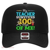 My Teacher Survived 100 Days Of Me Dab 100 Days Of School Hat thumb 0
