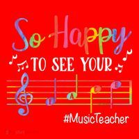 Music Teacher So Happy To See Your Face Back To School Funny Cute Gift Santa Hat thumb 1