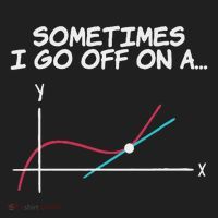 Math Teacher Sometimes I Go Off On A Tangent Tumbler thumb 3